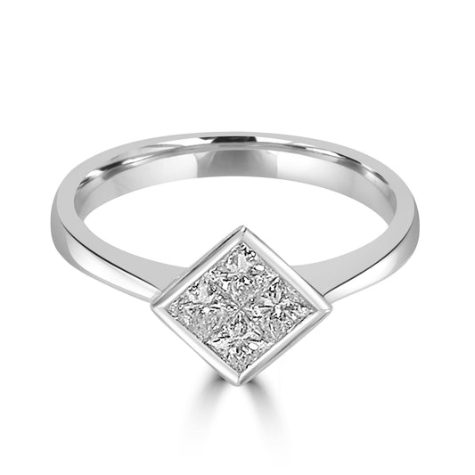 Gold and Diamond Ring