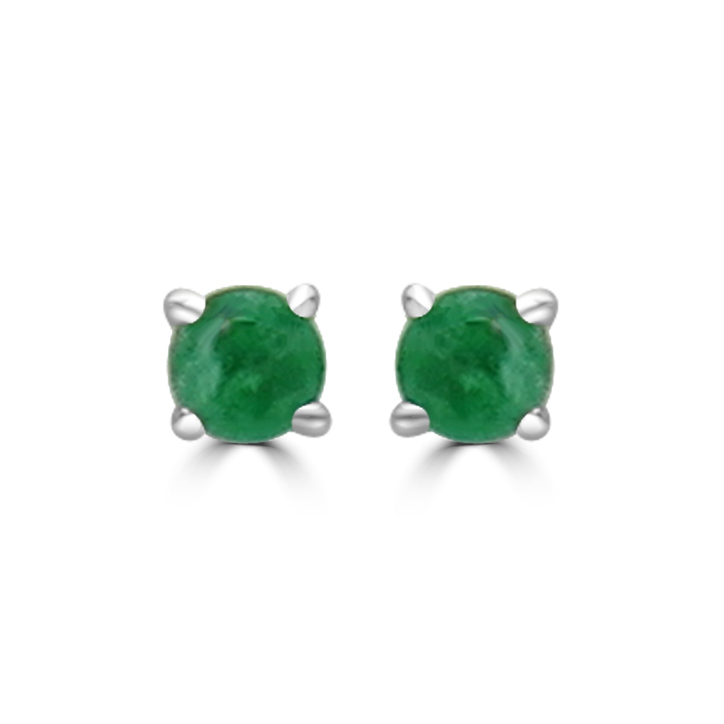 Emerald Stud Earrings