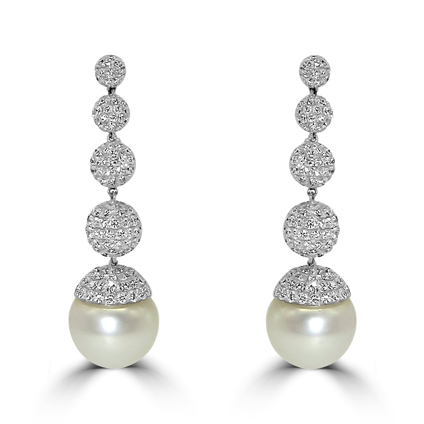 Long drop earrings