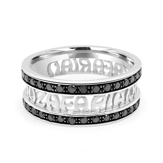Black Diamond Wedding Ring