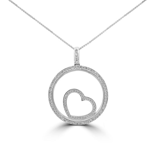Diamond Heart Necklace