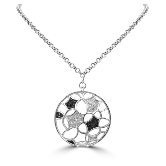Round Diamond Necklace