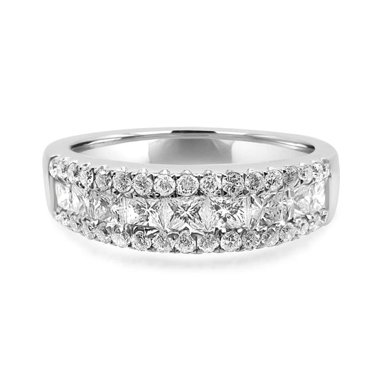 Diamond Half Eternity Ring