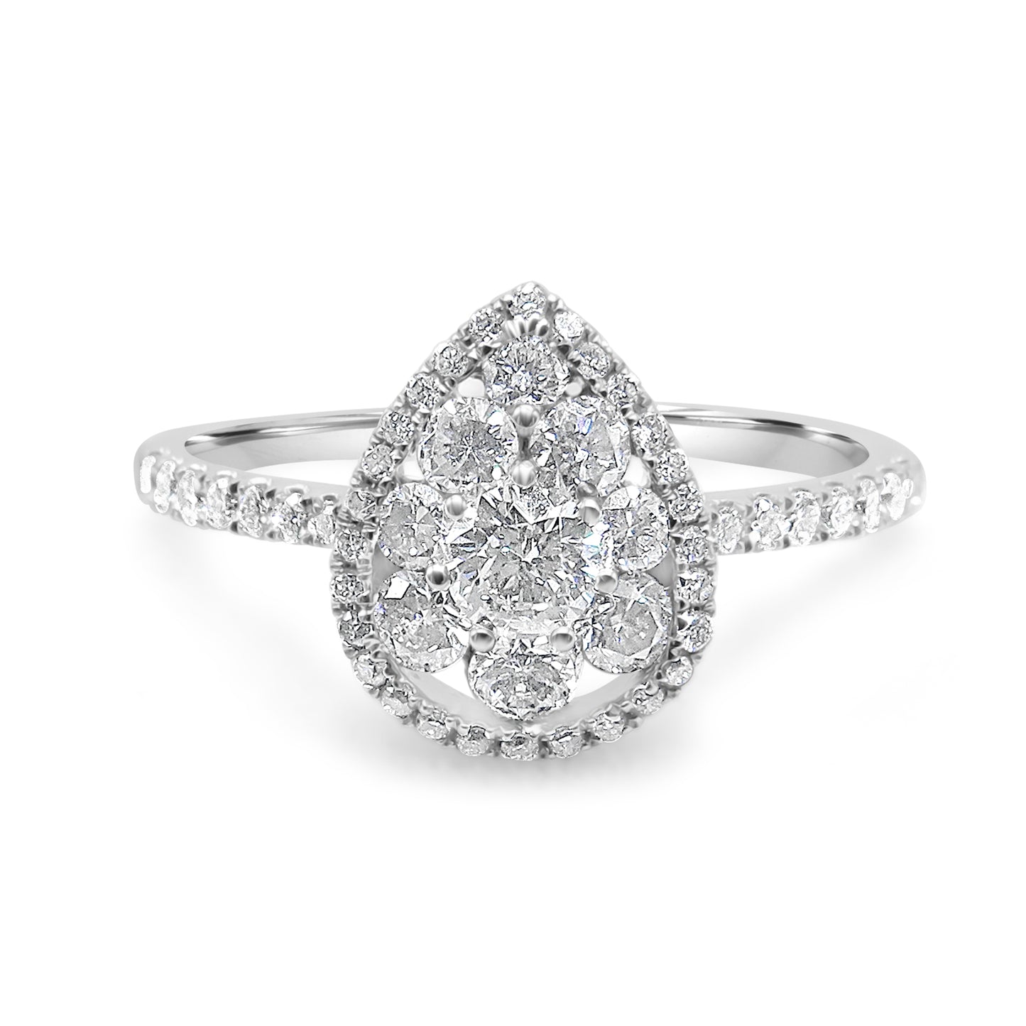 Diamond Oval Ring