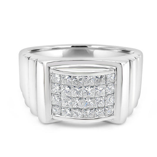 Gentlemen’s Gold and Diamond Ring