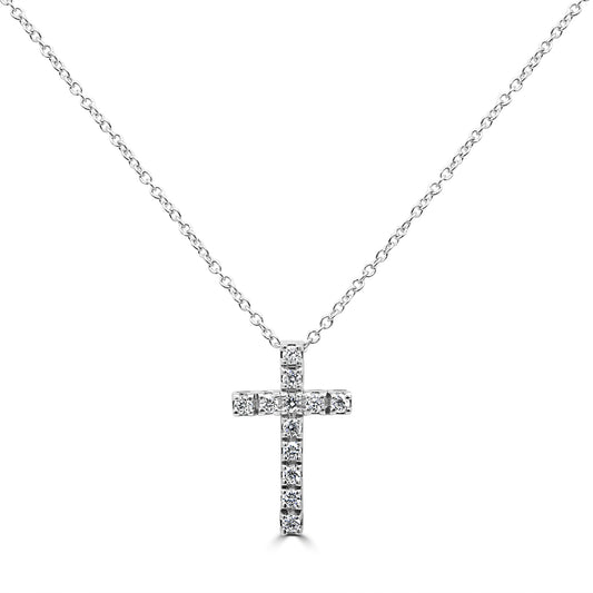 Diamond Cross Pendant