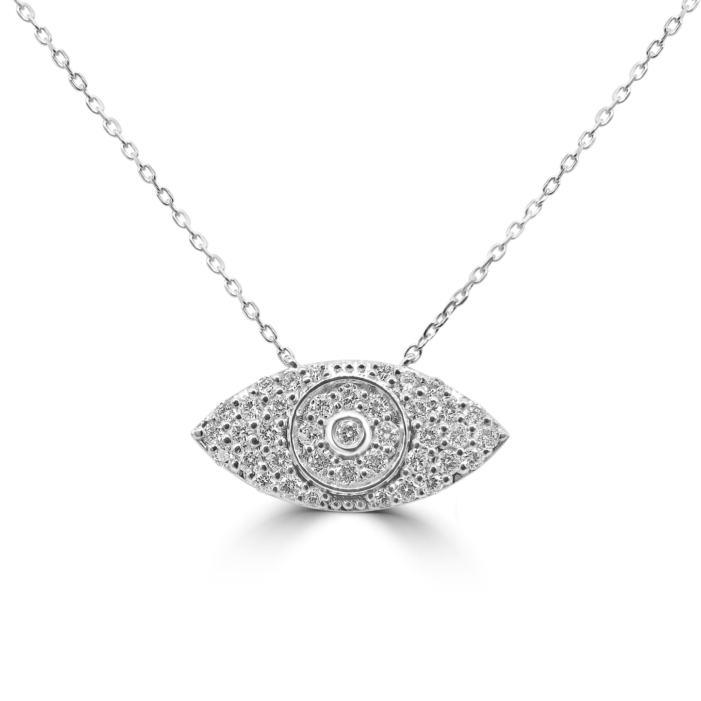 Evil Eye Diamond Pendant
