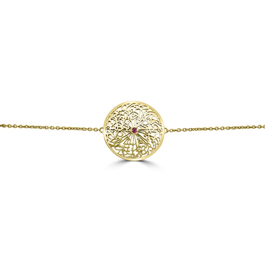 Gold Talisman Bracelet