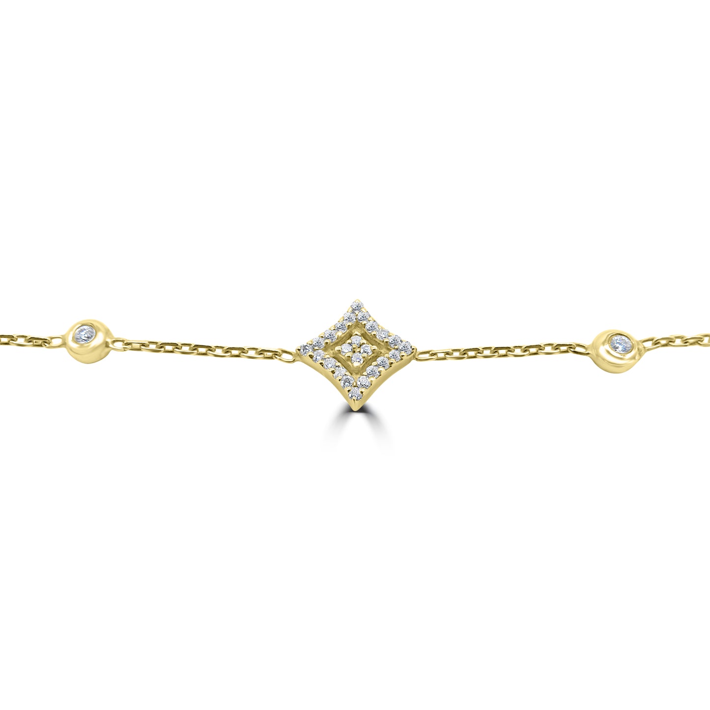 Gold and Diamond Bracelet