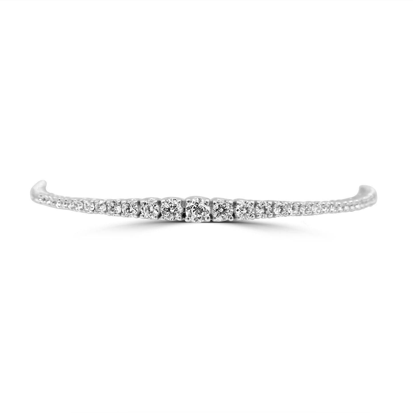 Graduated Diamond Tennis Bracelet