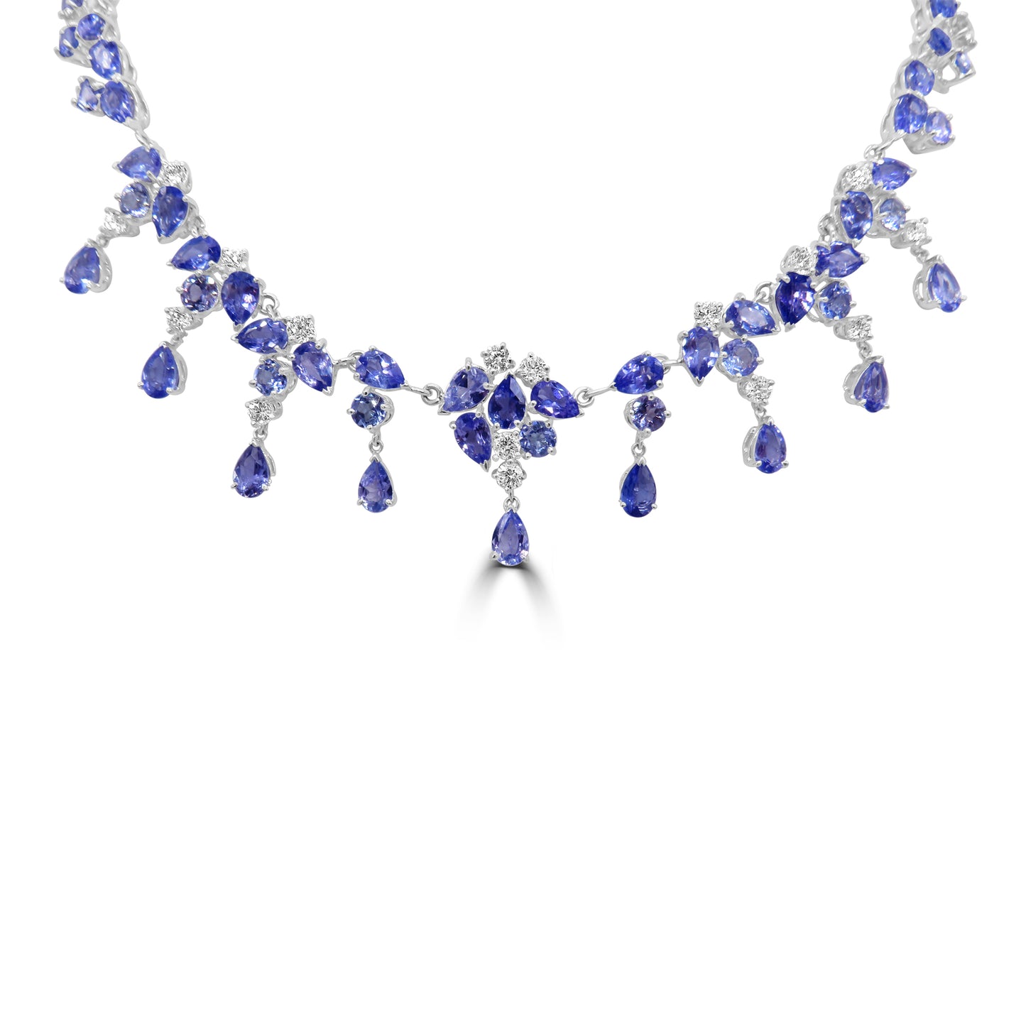 Tanzanite and Diamond Necklace