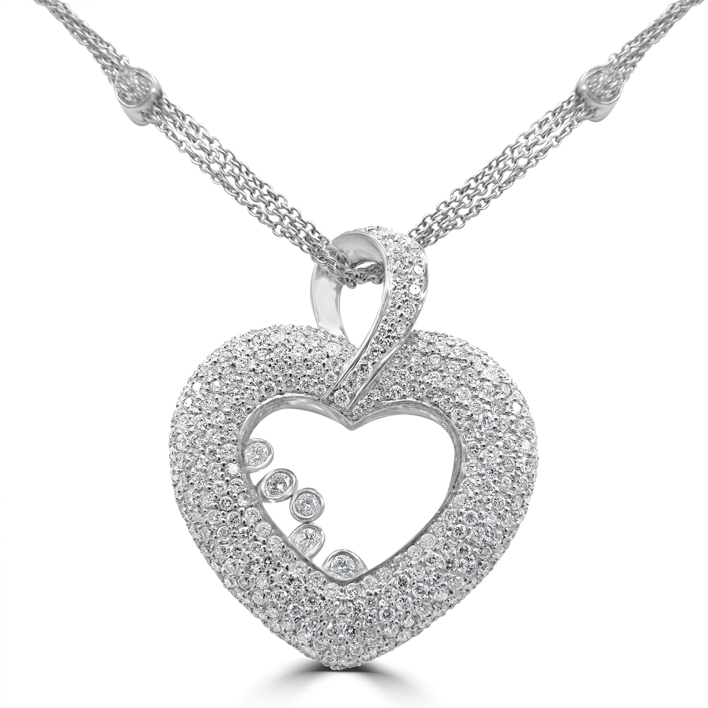 Diamond Heart Necklace