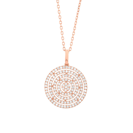 Diamond Circle Pendant