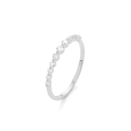 Diamond Half Eternity Ring
