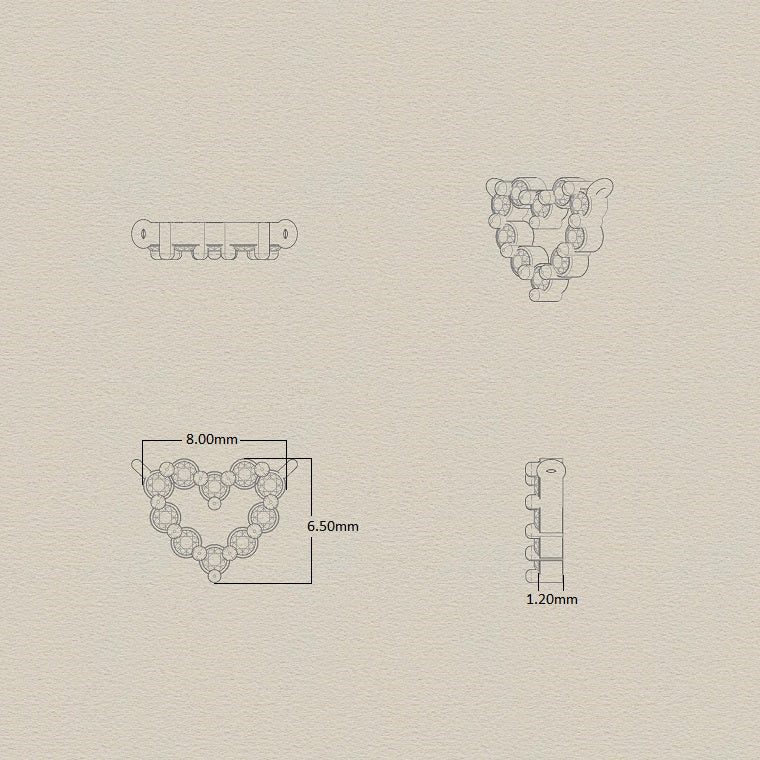 Diamond Heart Pendant