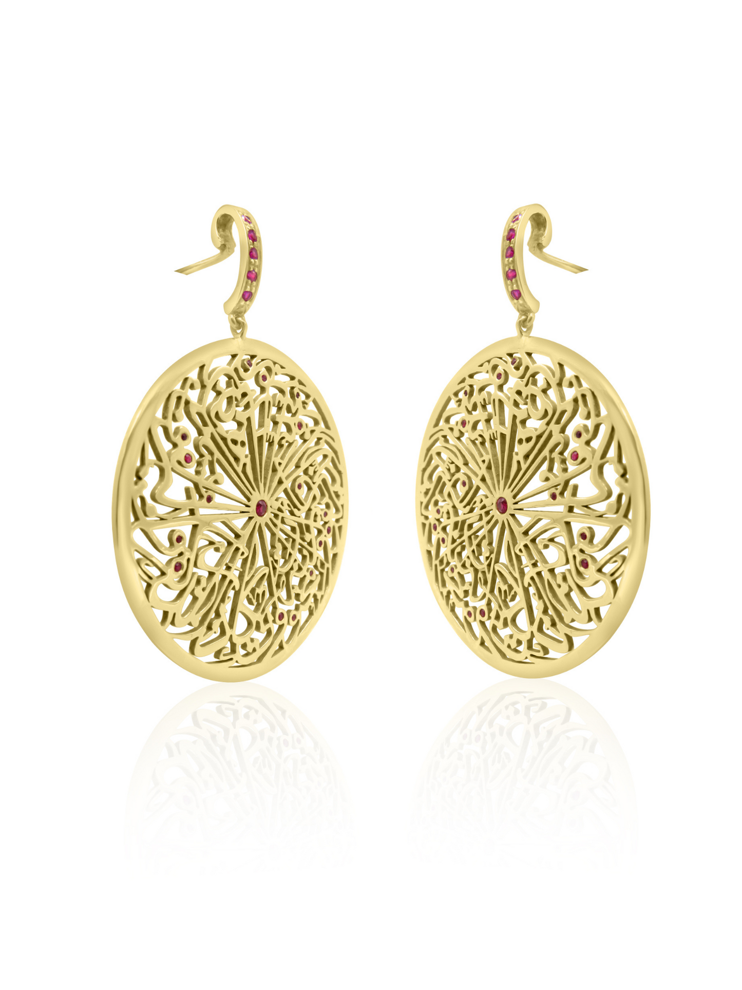 Talisman Ruby Earrings