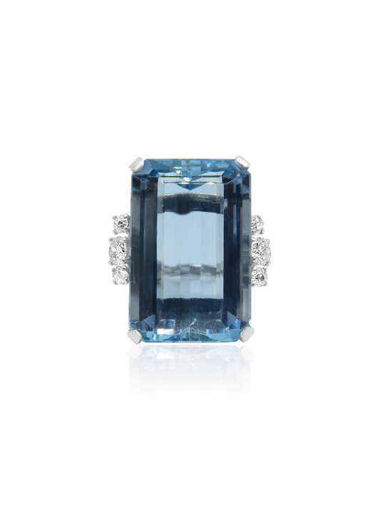 Aquamarine Ring