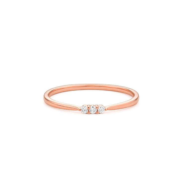 Minimalist Diamond Ring