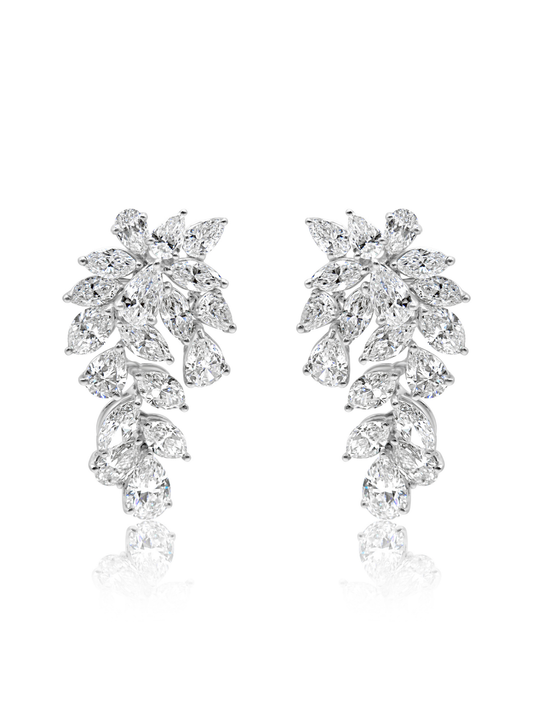 Diamond Drop Earrings