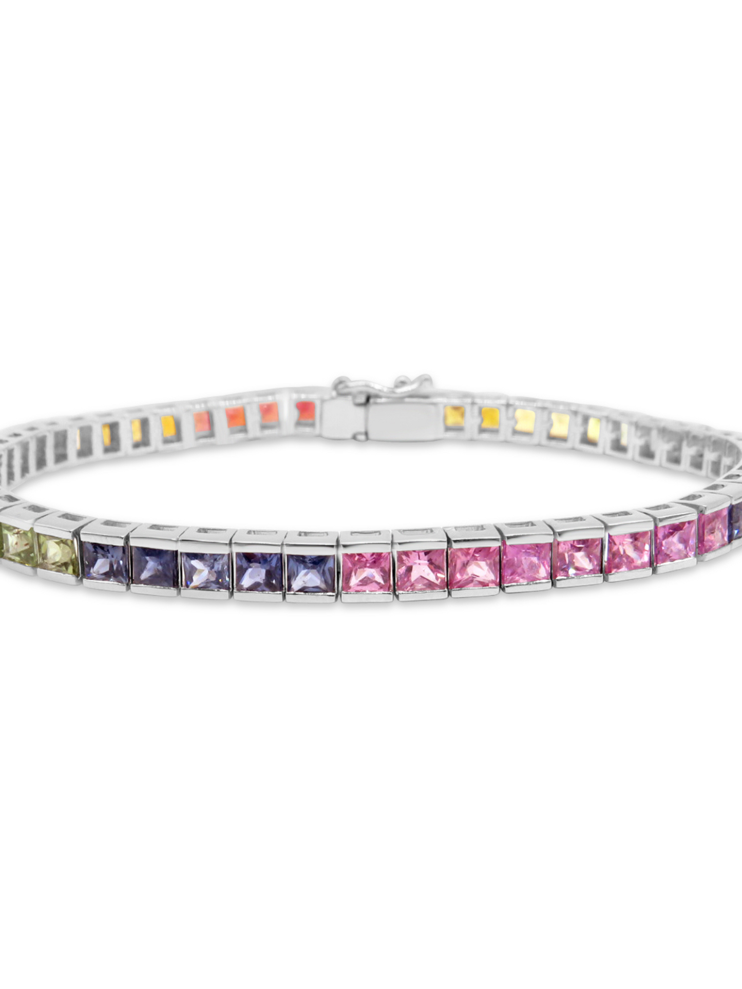 Multi-Coloured Tennis Bracelet