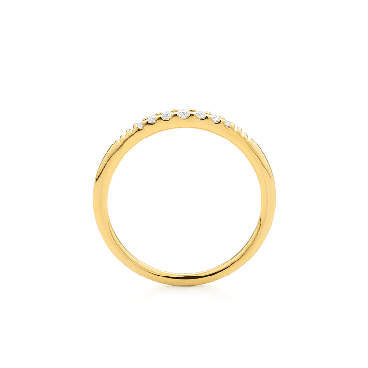 Diamond Ring in 18k Yellow Gold