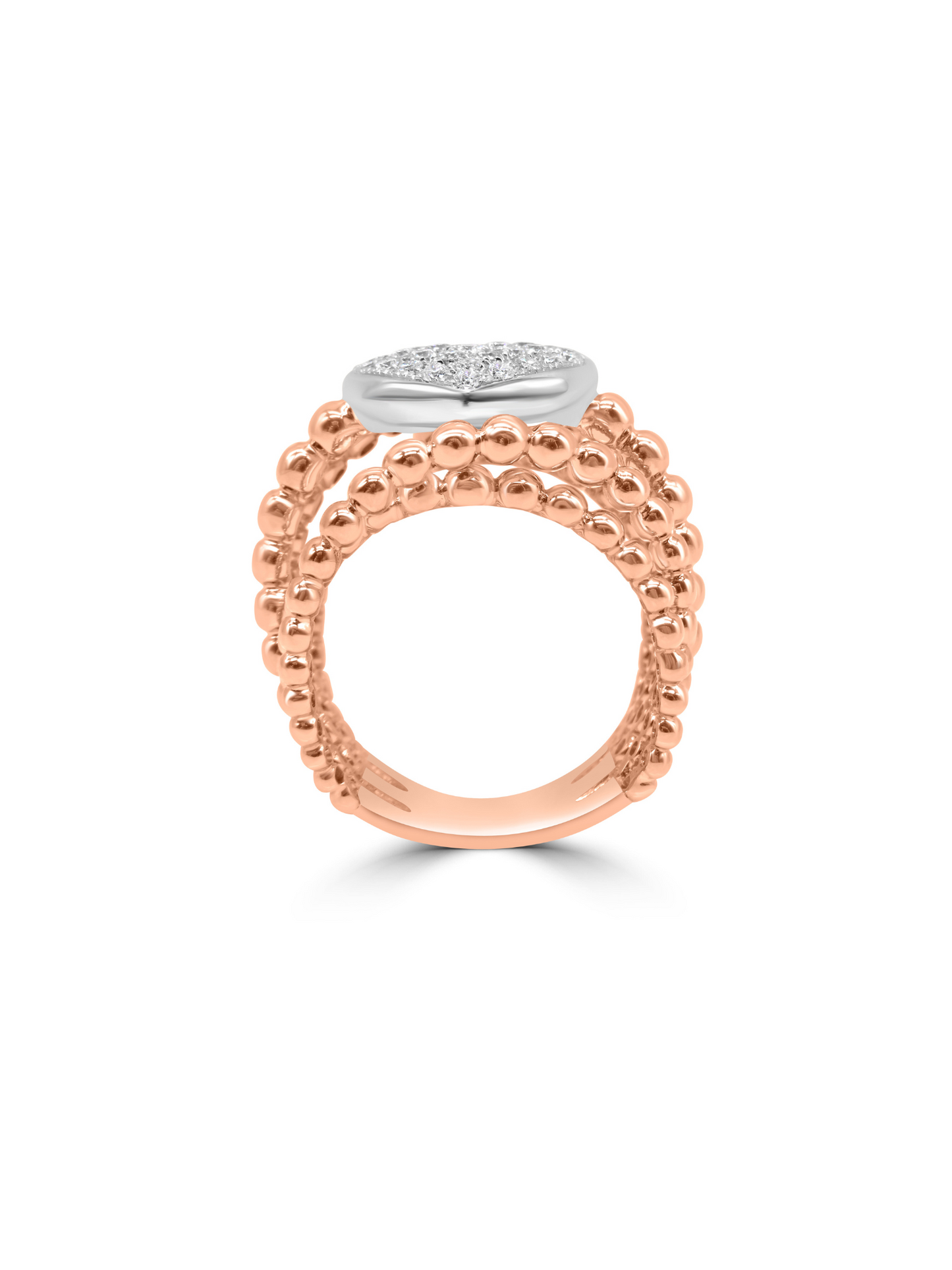 Diamond Heart Ring