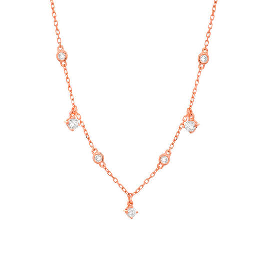 Diamond Stardrop Necklace