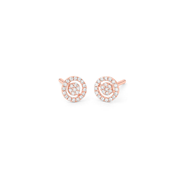 Diamond Cluster Studs