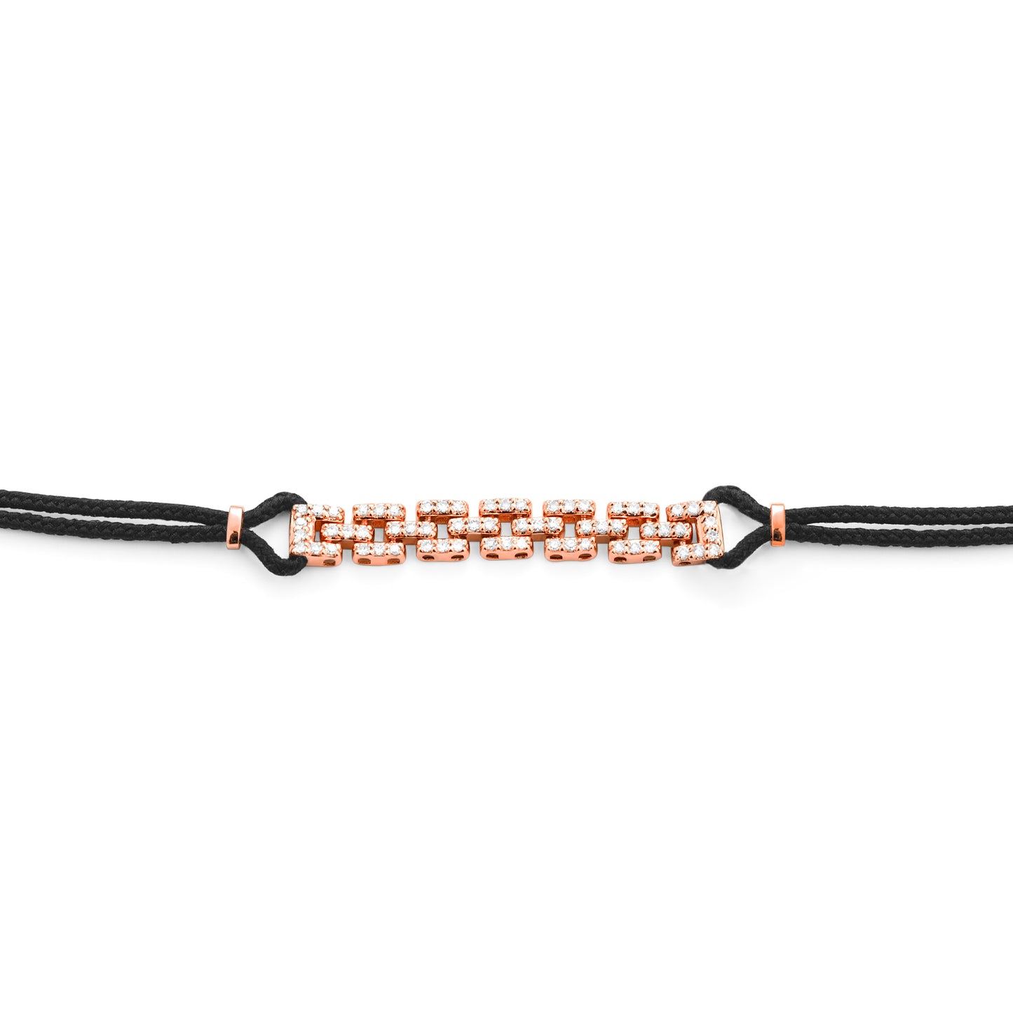Chain Motif Diamond Bracelet