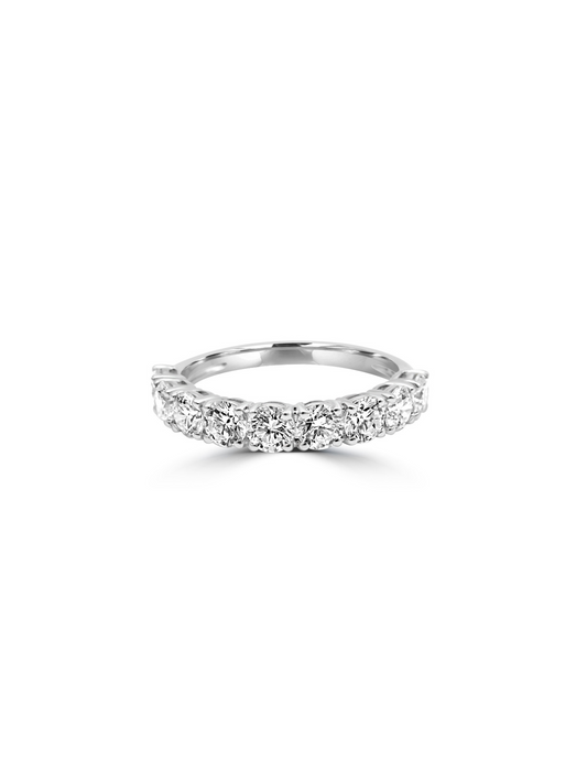 Half Eternity Diamond Ring