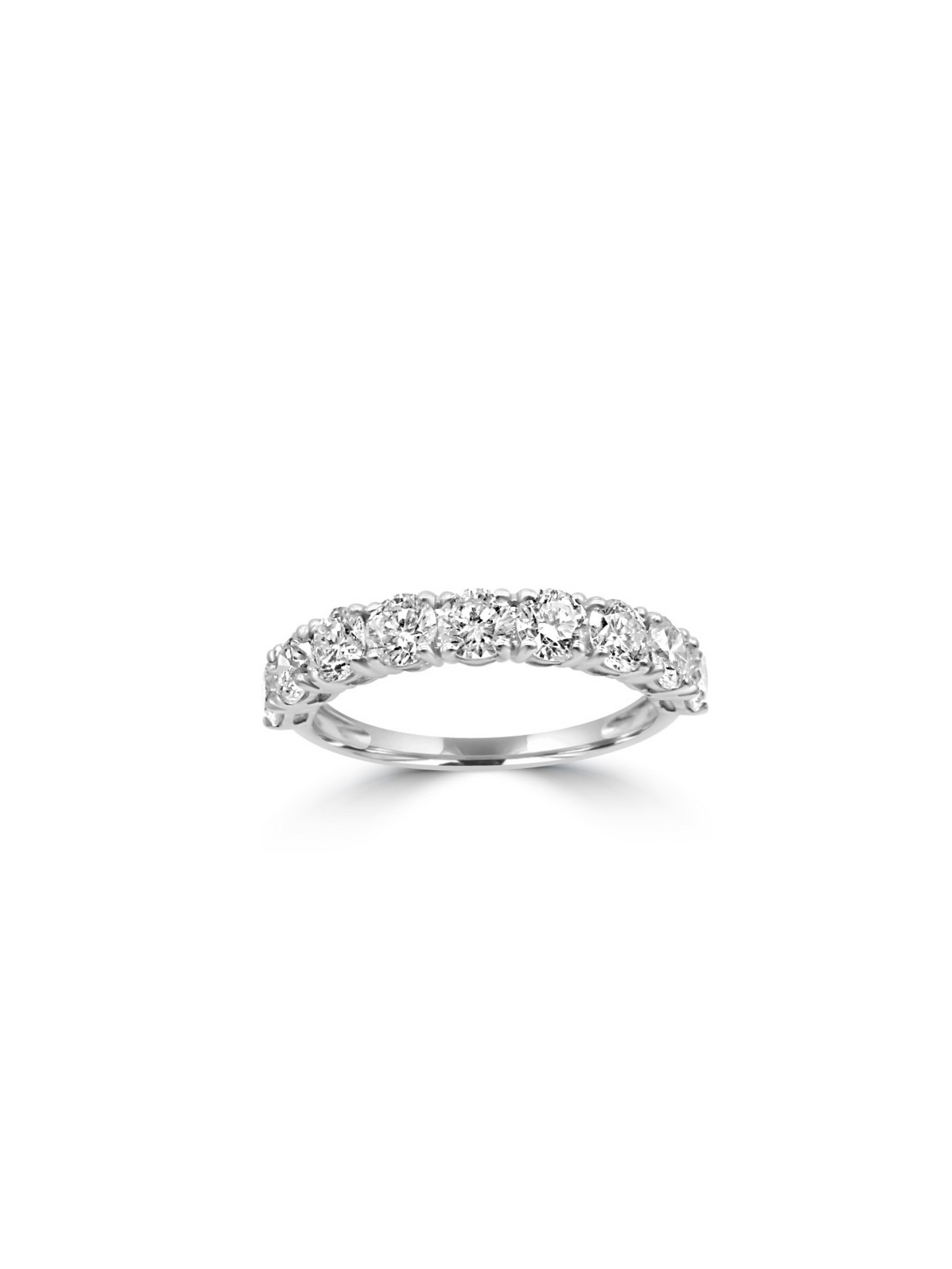 Half Eternity Diamond Ring