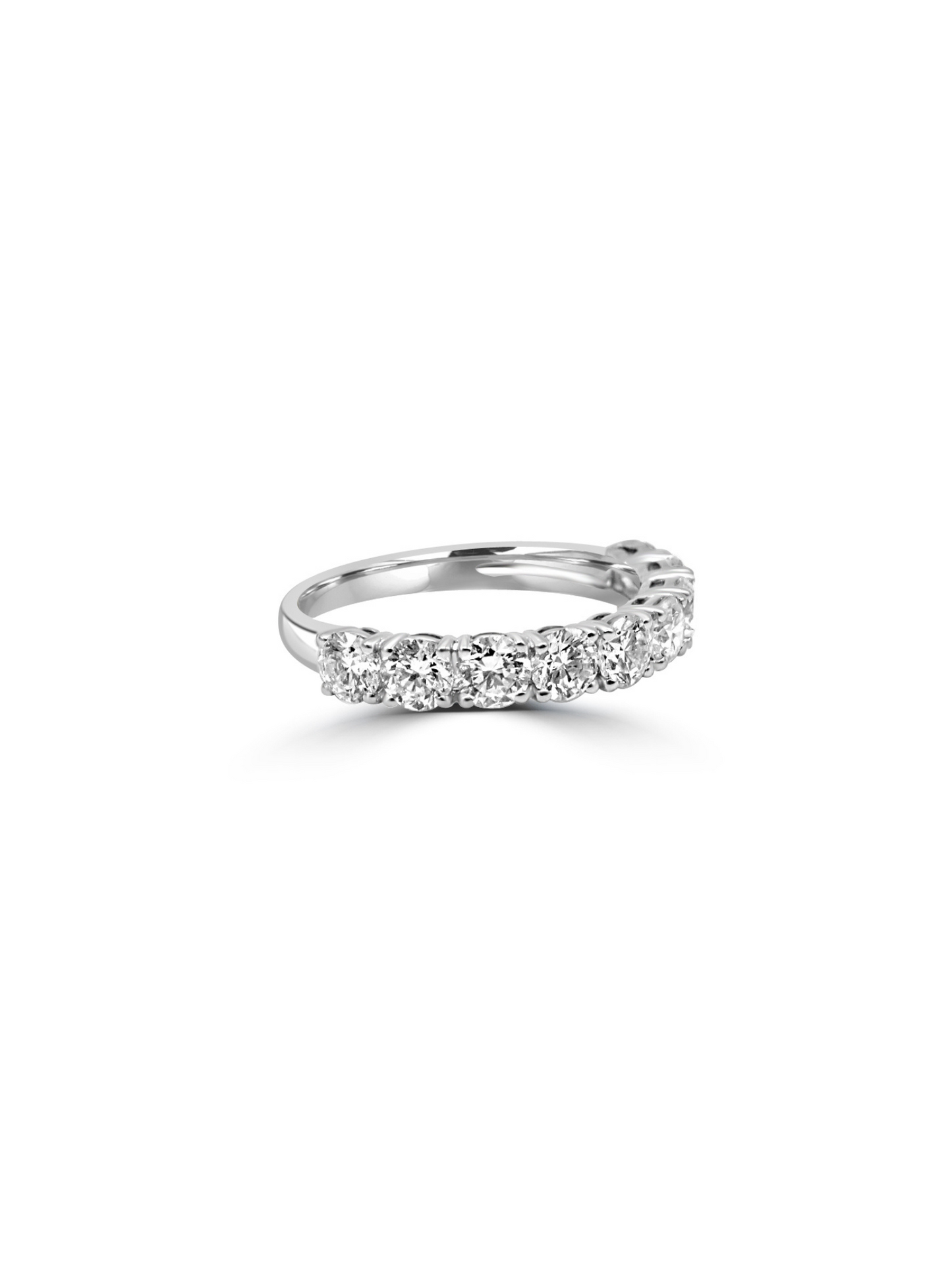 Half Eternity Diamond Ring