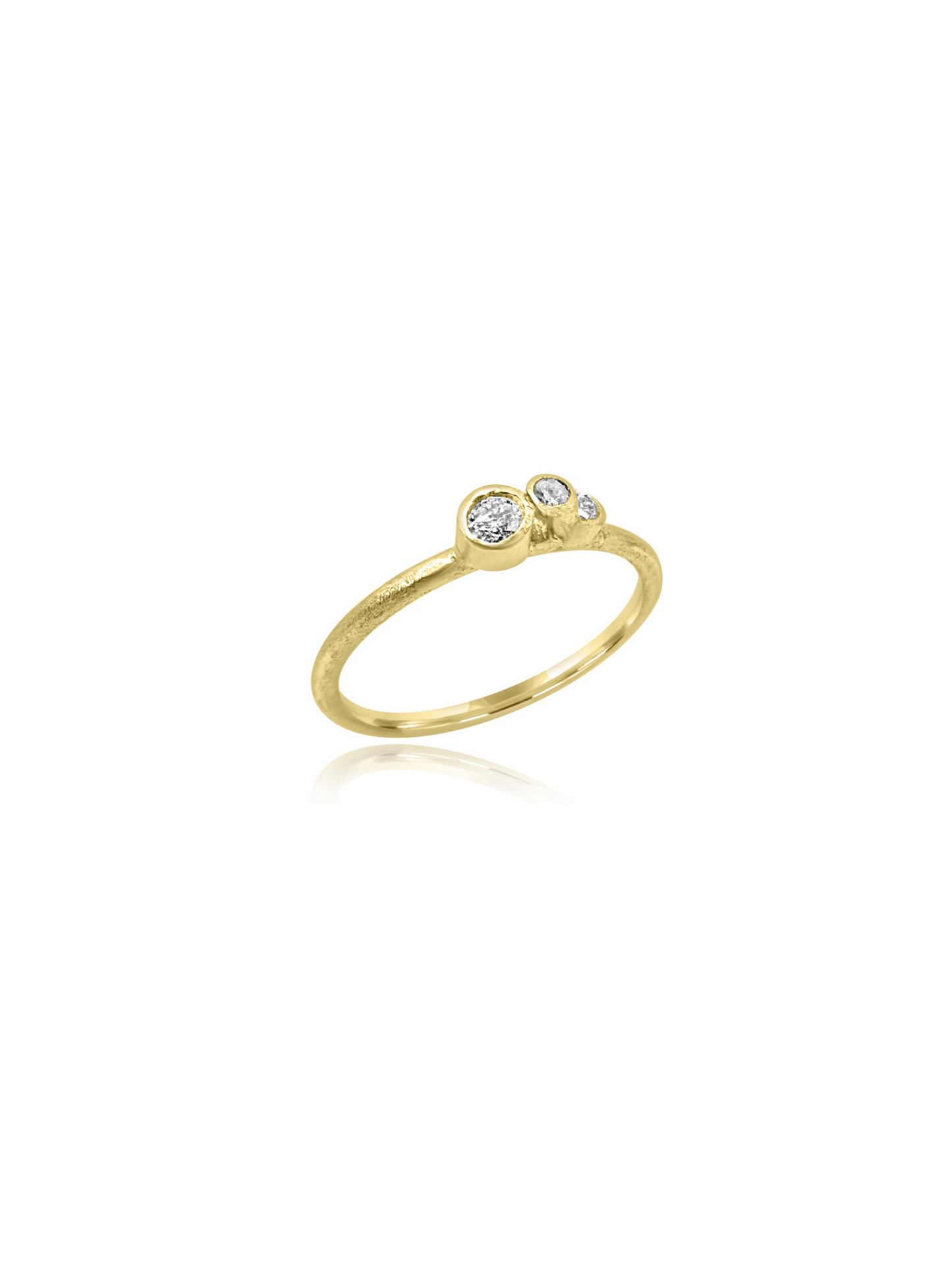 Handmade Diamond Gold Ring