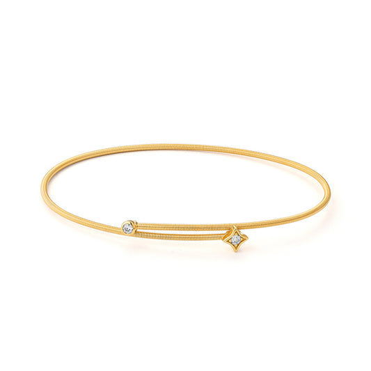 Diamond Star Bangle