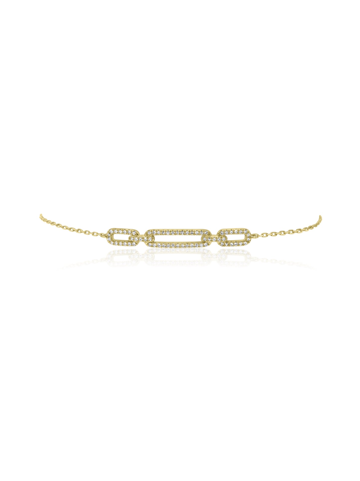 Gold and Diamond Bracelet