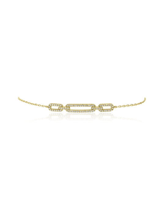 Gold and Diamond Bracelet