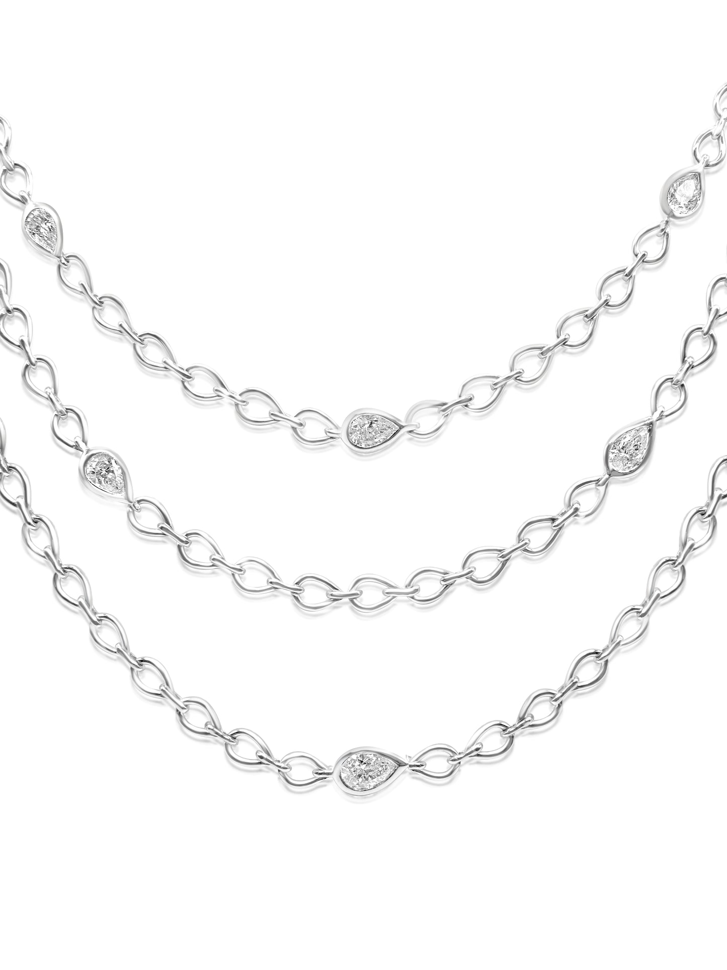 Layered Diamond Necklace