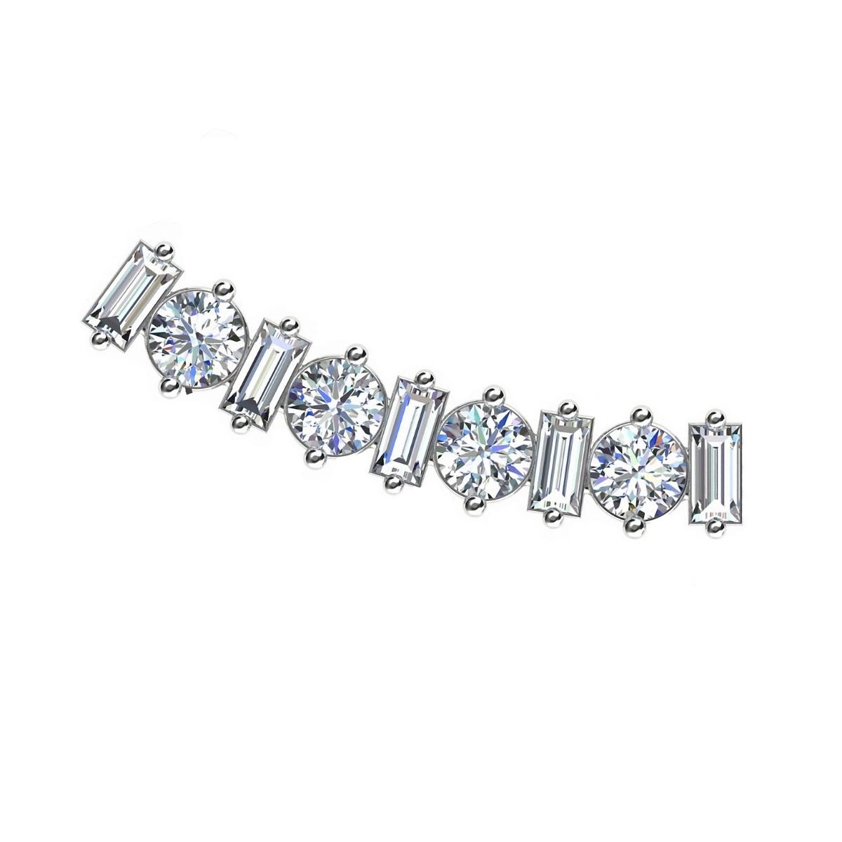 Amalfi Diamond Ear Cuff - Left