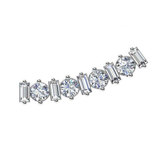 Amalfi Diamond Ear Cuff - Right