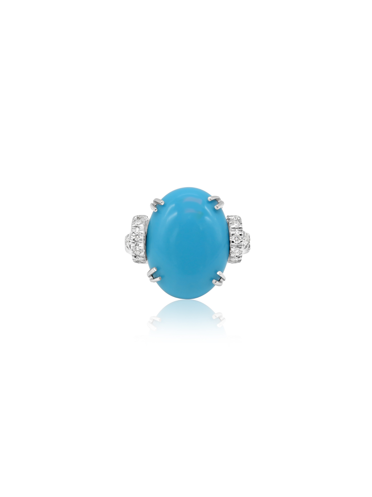 Turquoise Diamond Ring