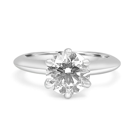 Exceptional Diamond Solitaire Ring