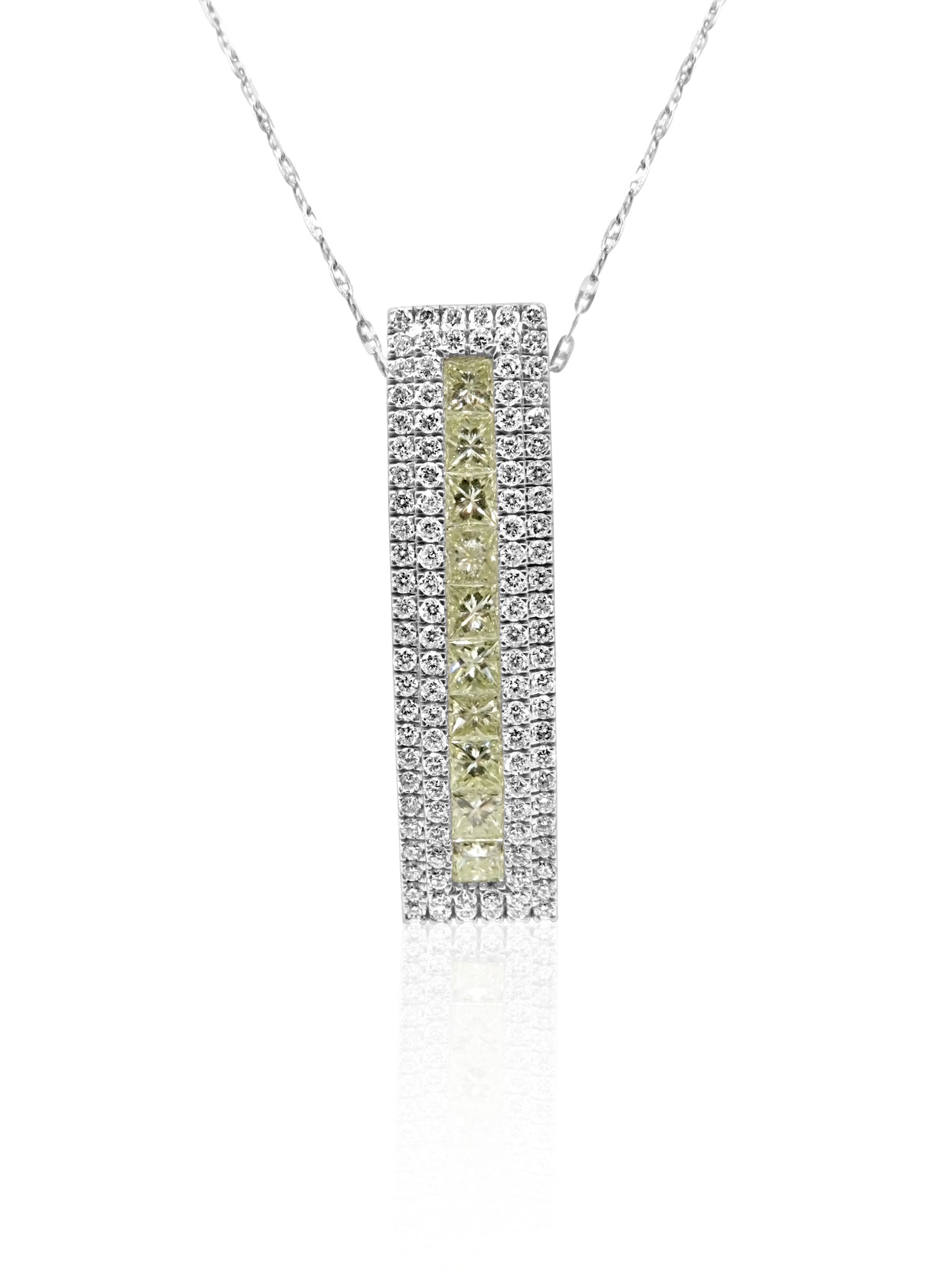 Long Diamond Necklace