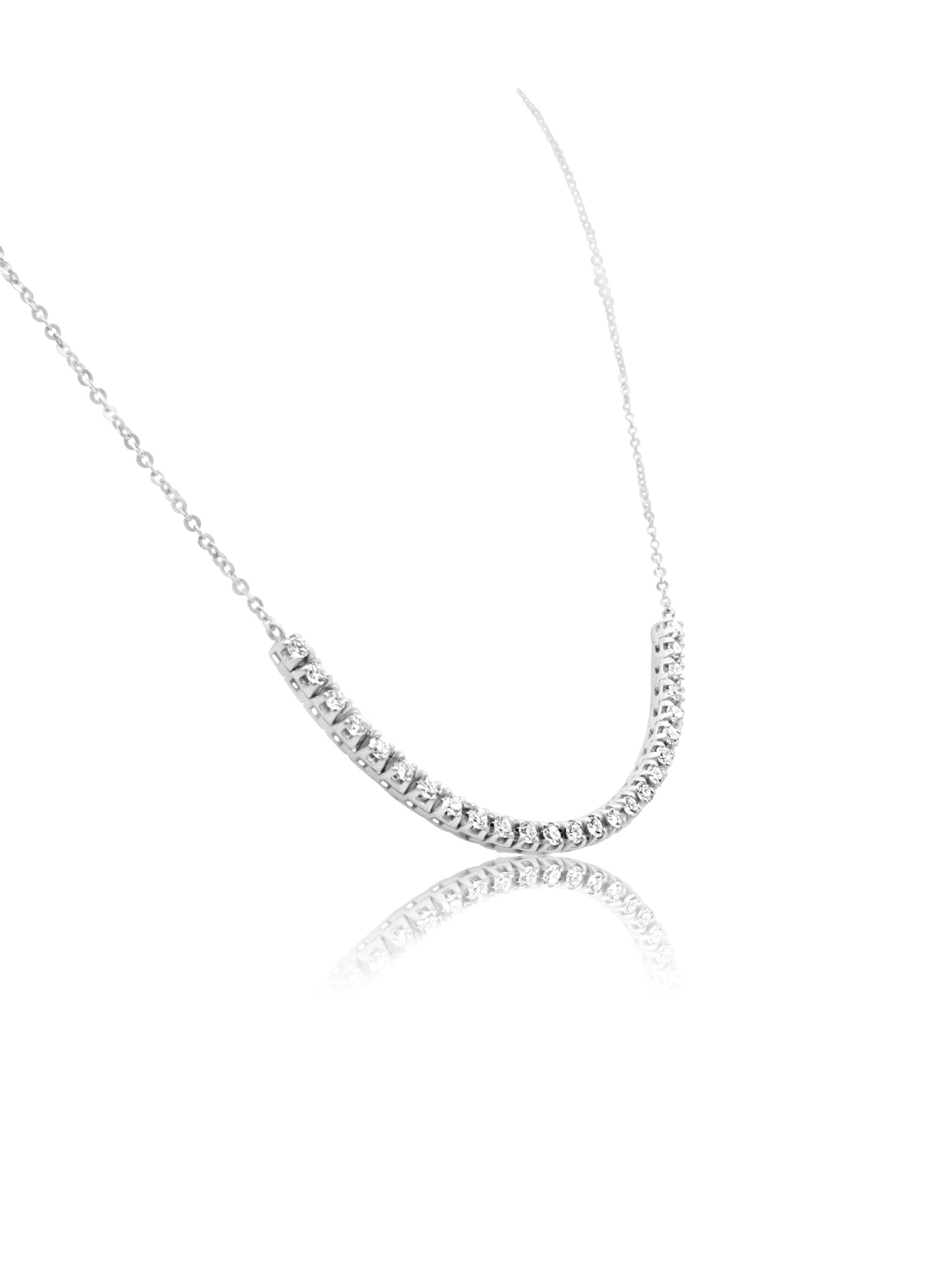 White Gold Diamond Necklace