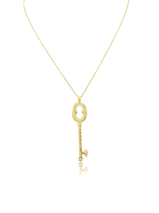 Gold Key Necklace