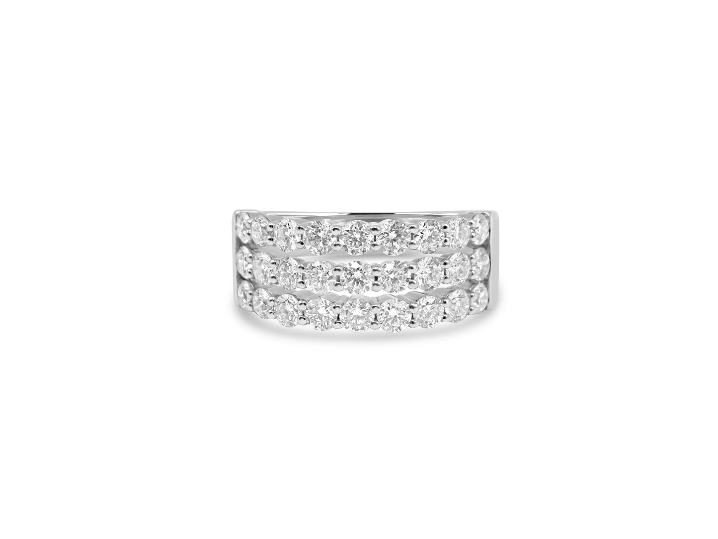 Diamond Layered Ring