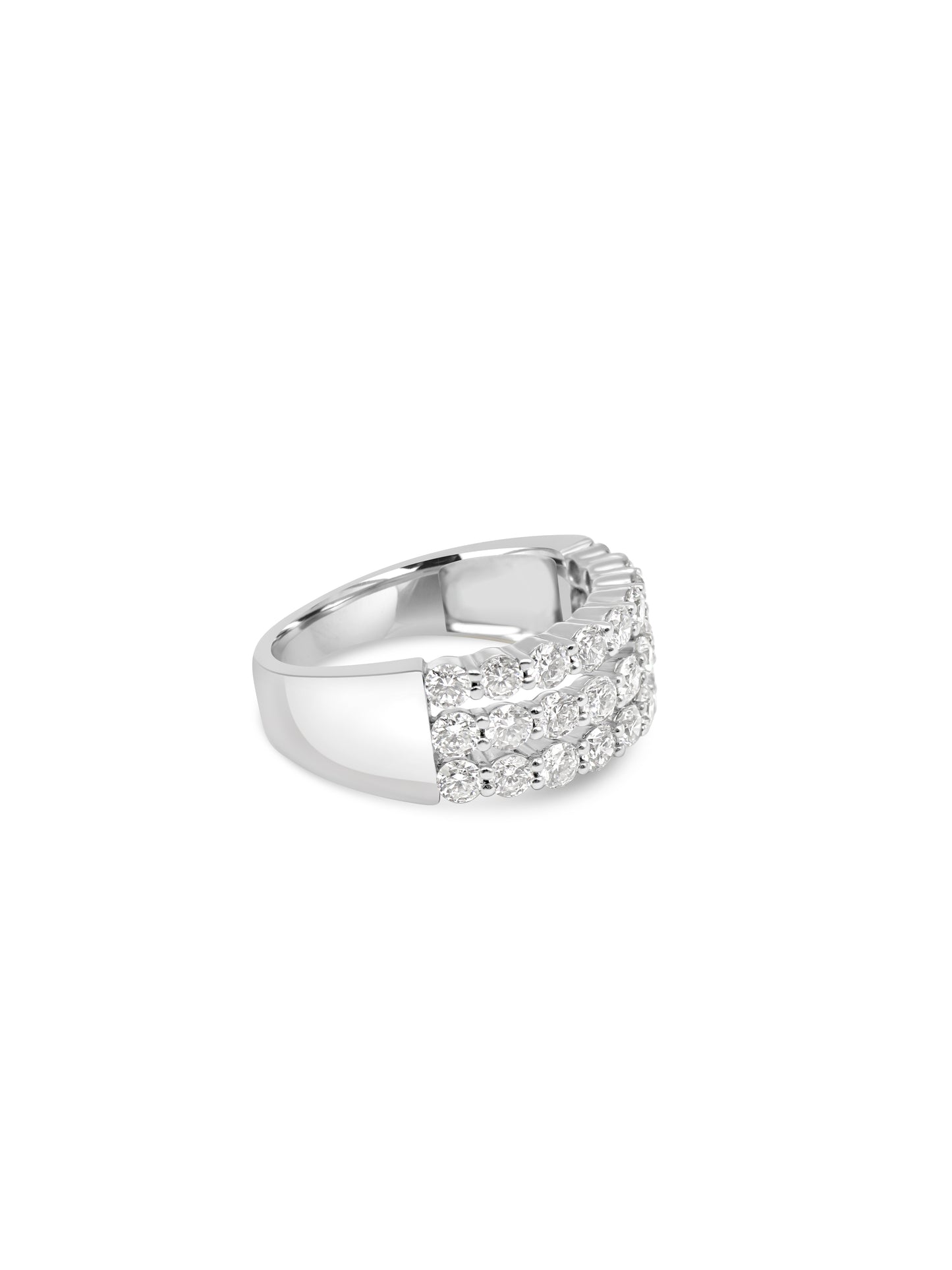 Diamond Layered Ring