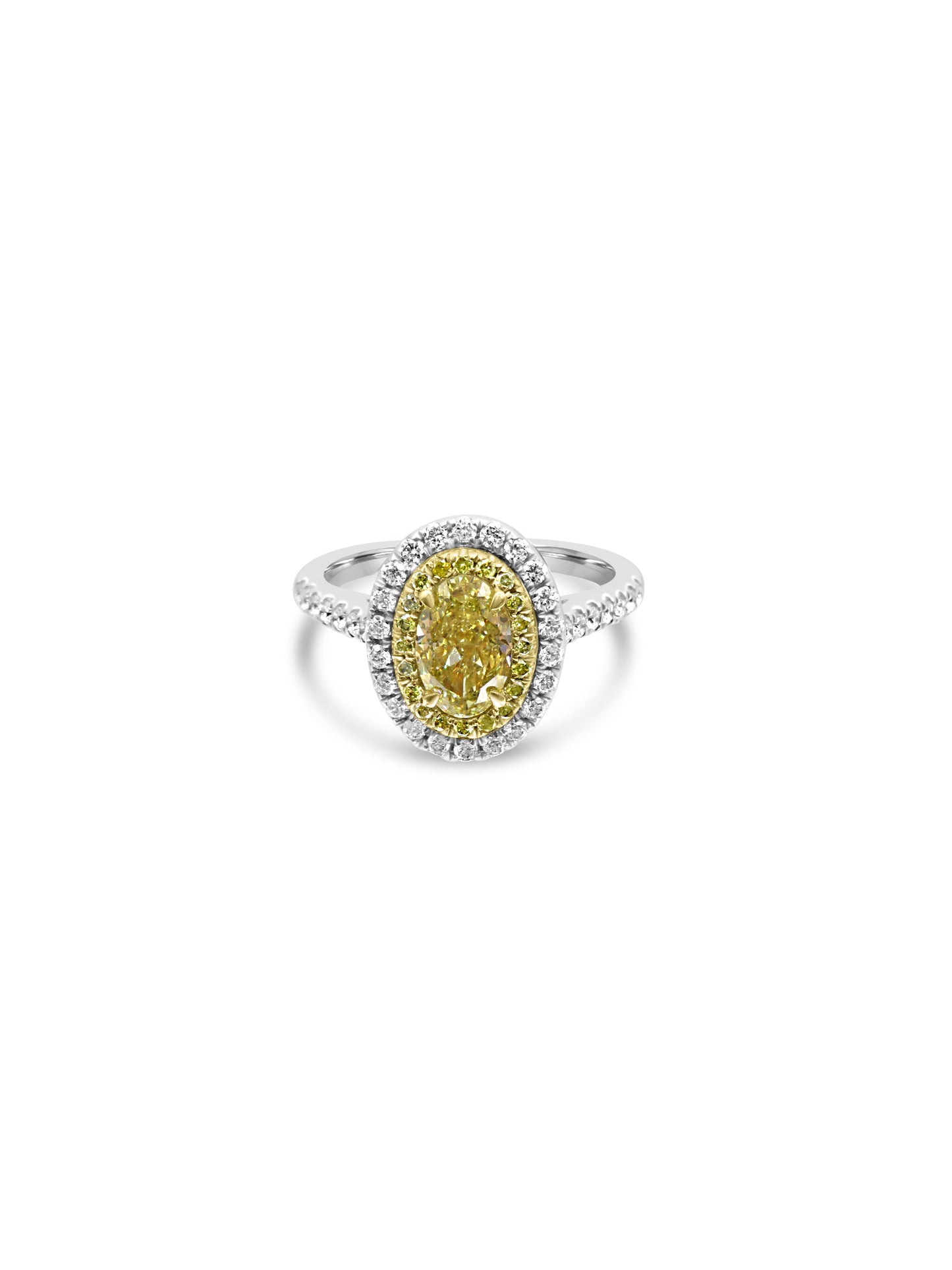 Yellow Diamond Ring