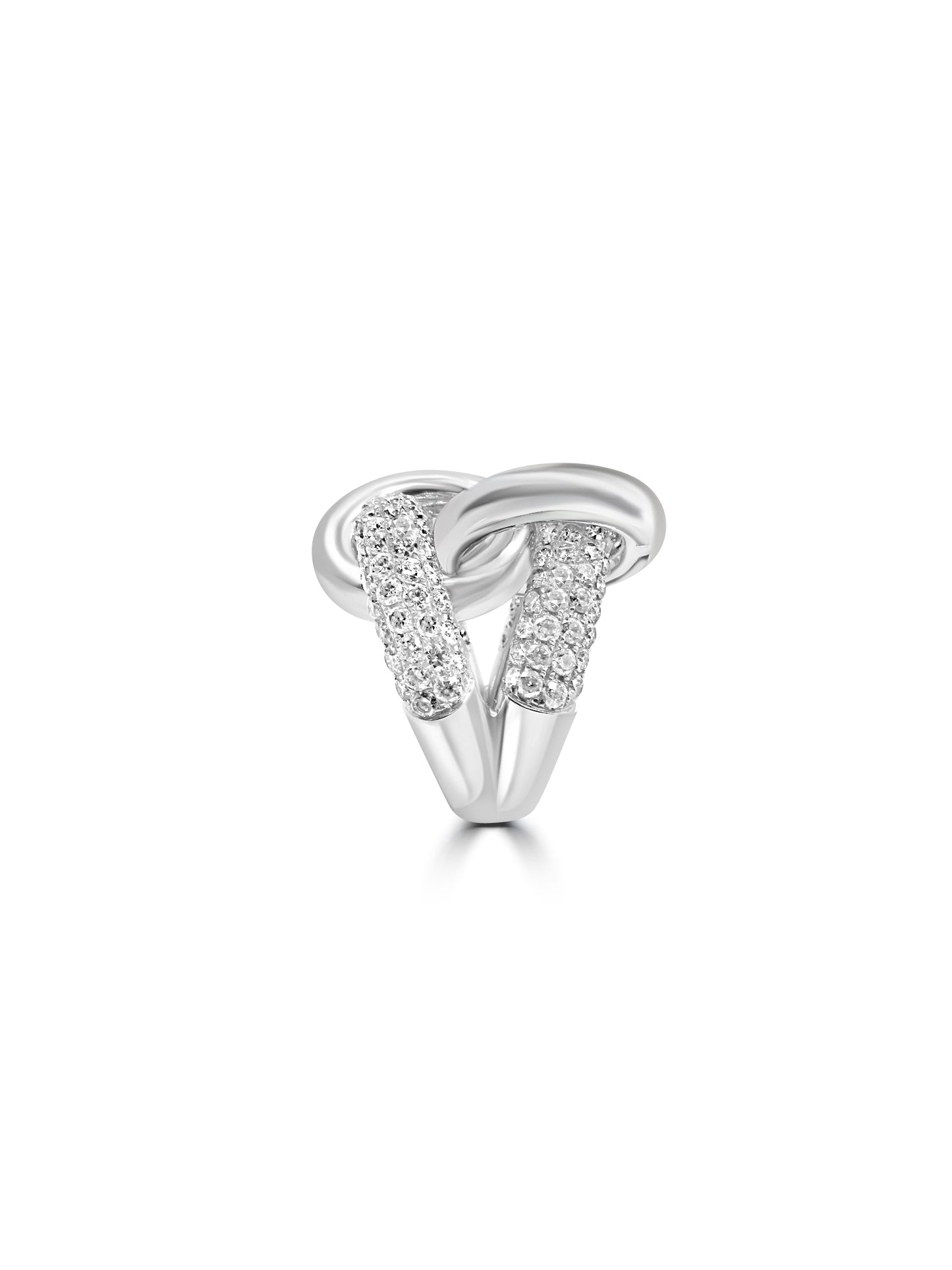 Diamond Love Knot Ring