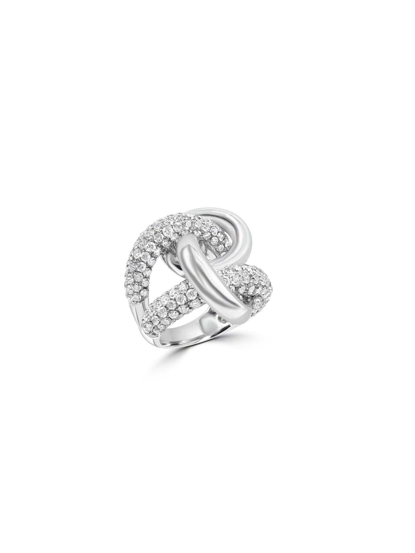 Diamond Love Knot Ring