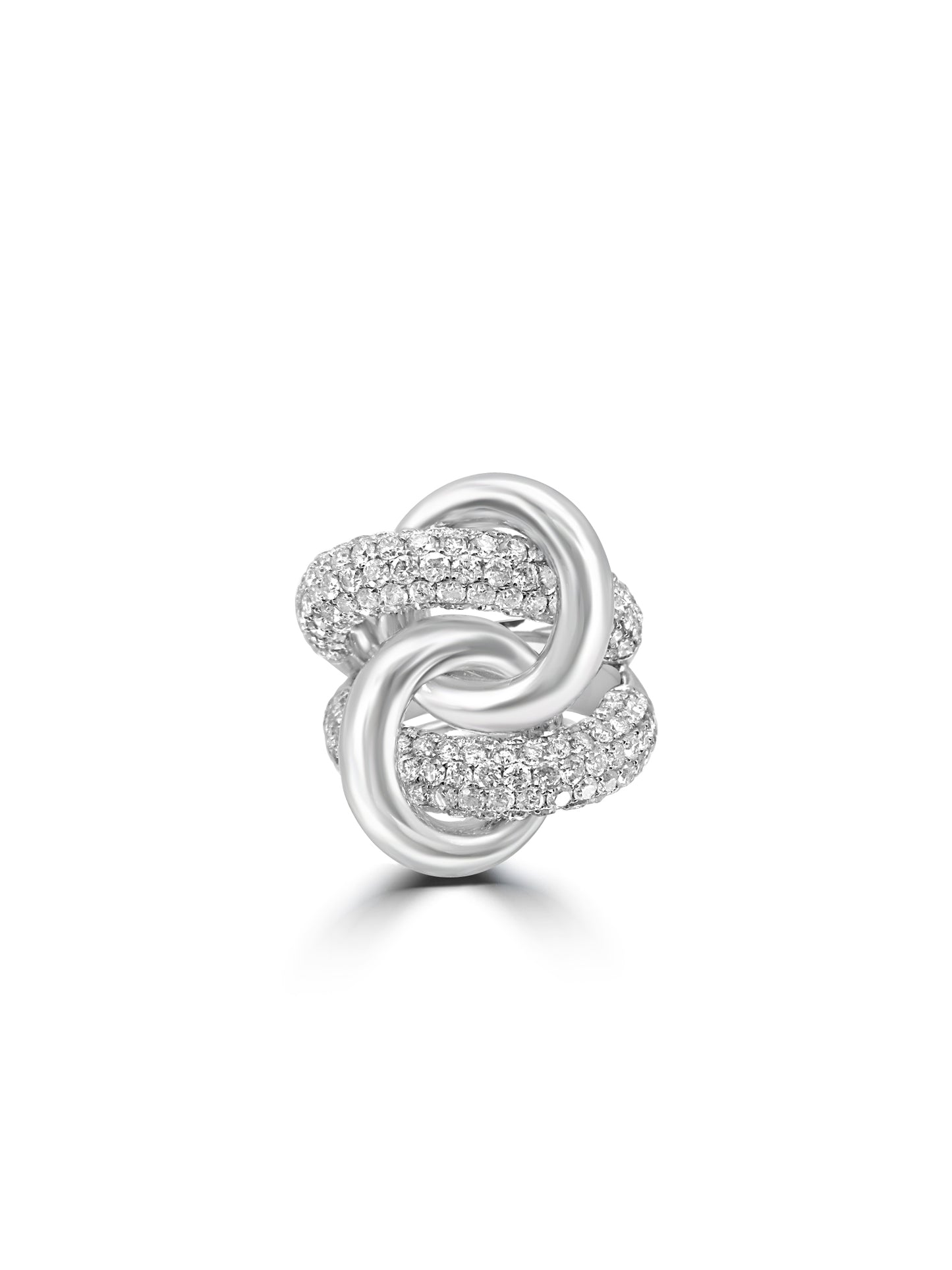 Diamond Love Knot Ring